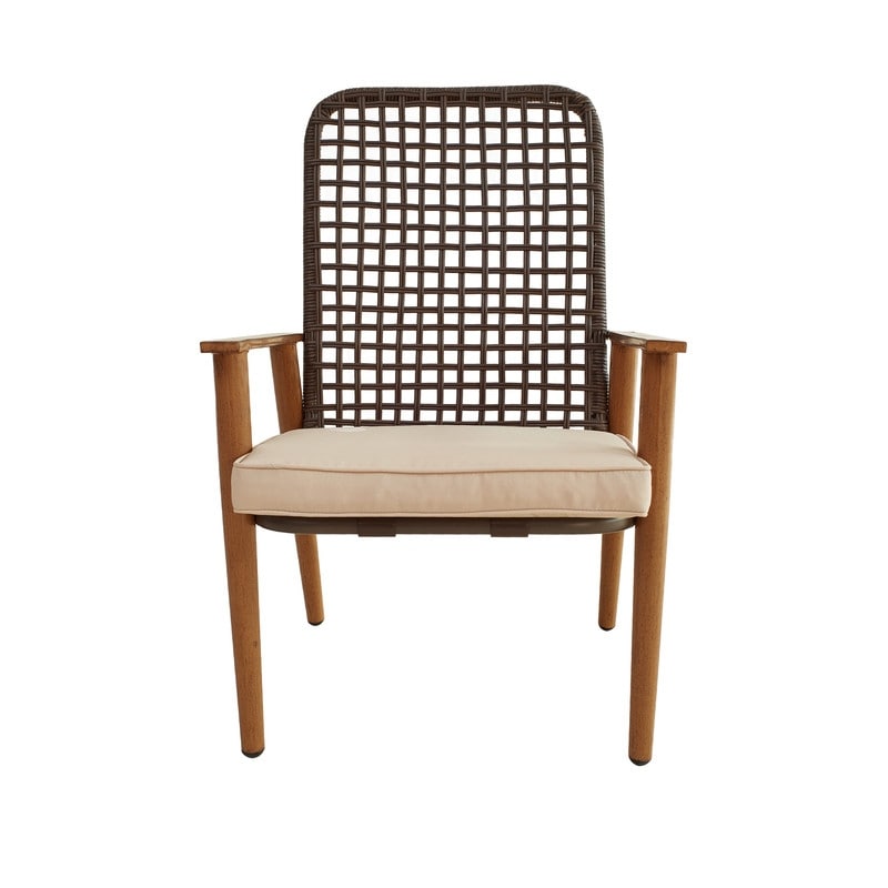 Set da conversazione per esterni in rete da 3 pezzi