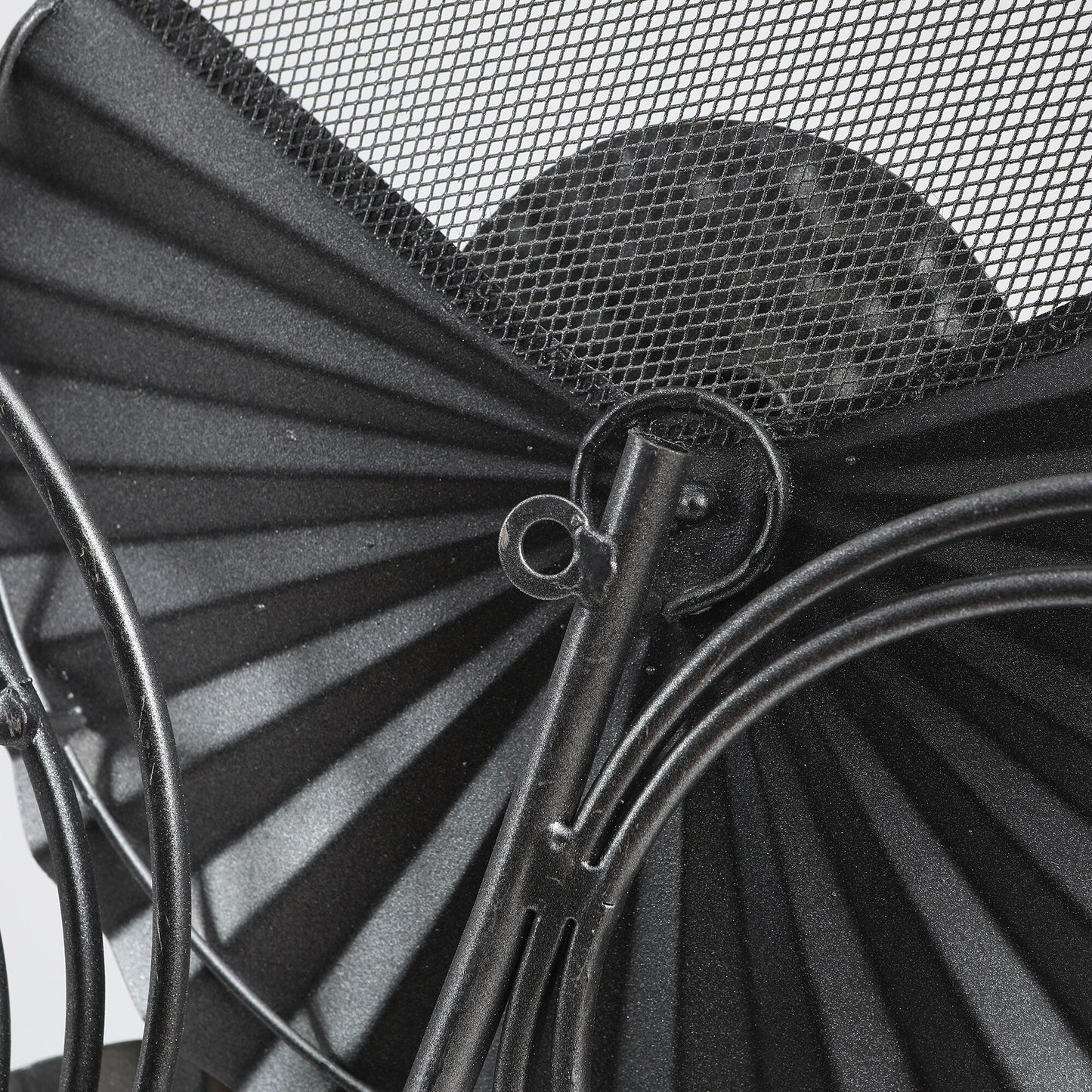 Decorazione da parete moderna con fiori in metallo grigio e oro anticato