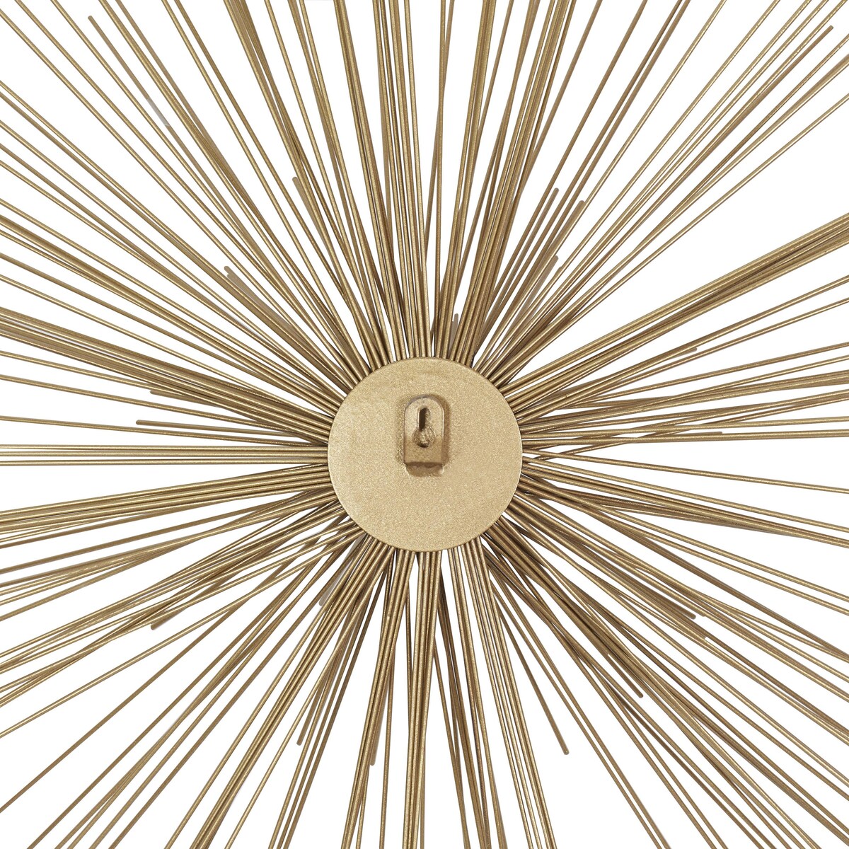 Decorazione da parete 3D grande a forma di stella in metallo - Oro - Roche River Decor