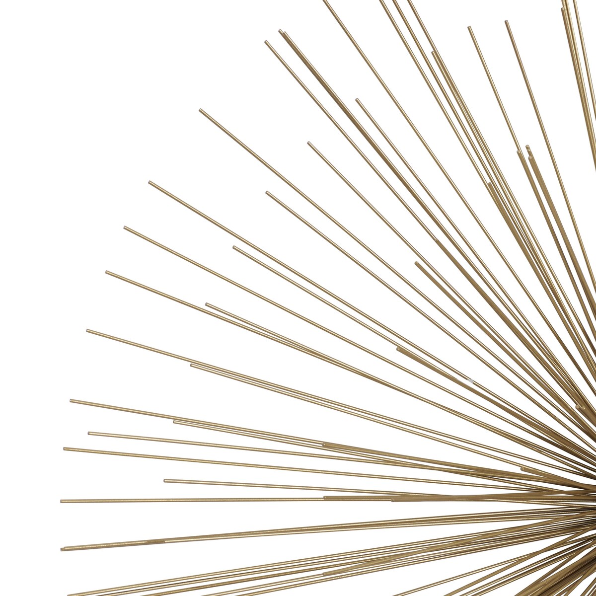 Decorazione da parete 3D grande a forma di stella in metallo - Oro - Roche River Decor