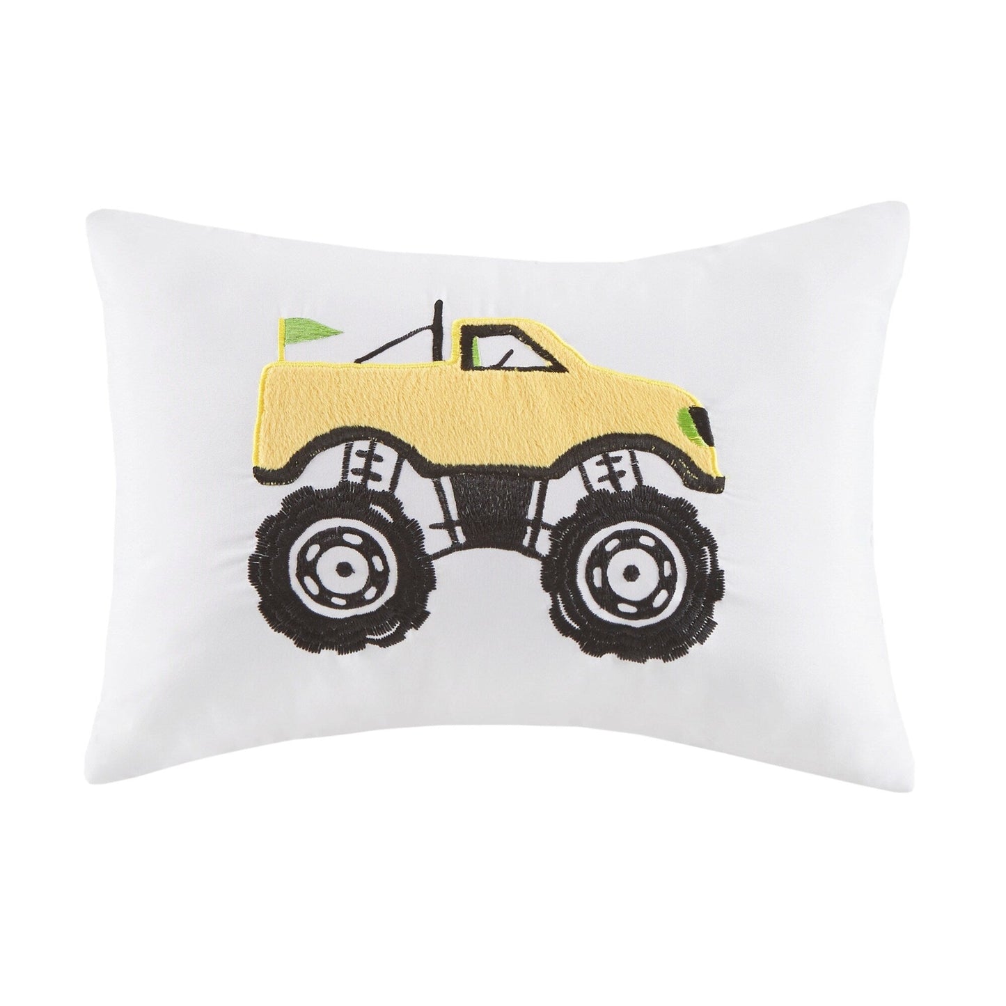 Set trapunta reversibile con cuscino per bambini Gavin Monster Truck di Intelligent Design Kids