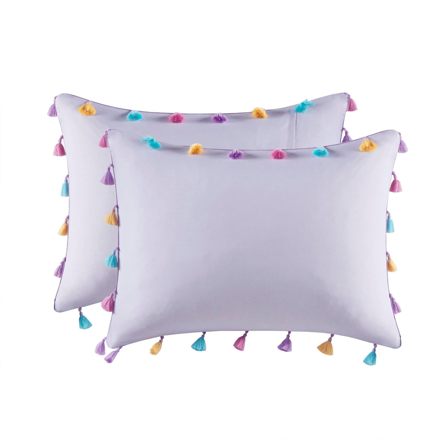 Set di trapunta con nappe Tanya per bambini di Intelligent Design con cuscino a forma di cuore