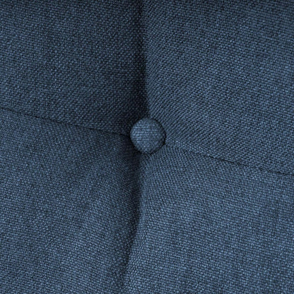 Divano componibile modulare a 5 pezzi di metà secolo con cuscini trapuntati a bottoni per soggiorno