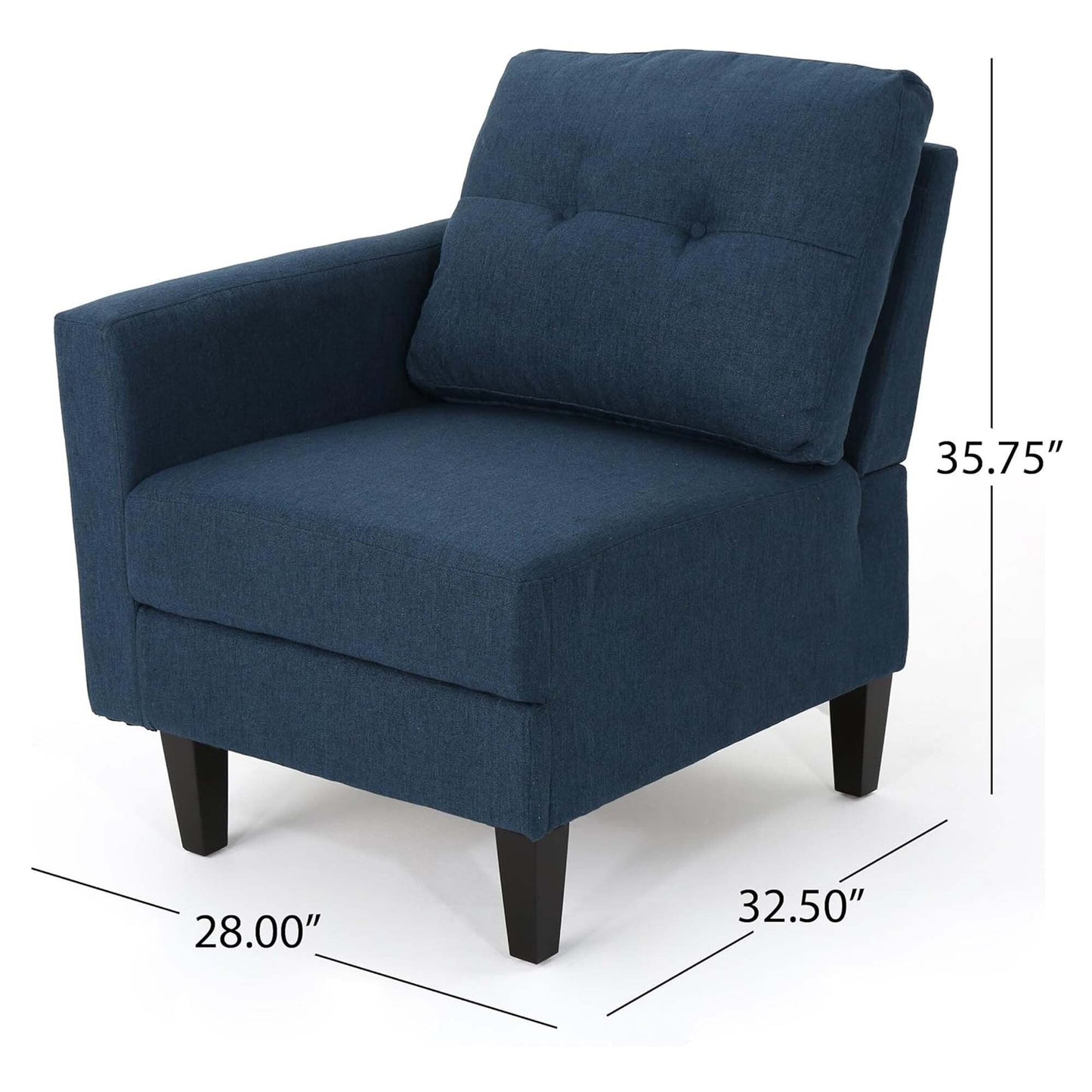 Divano componibile modulare a 5 pezzi di metà secolo con cuscini trapuntati a bottoni per soggiorno