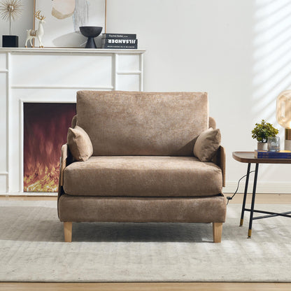 Divano letto reclinabile pieghevole 3 in 1 in stile moderno di metà secolo, trasformabile in divano letto