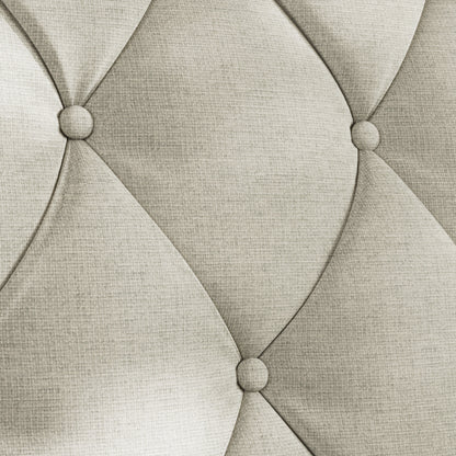 Divano a 3 posti in poliestere Mid-Century Modern da 78,75 pollici con schienale trapuntato a bottoni e comodo cuscino per soggiorno