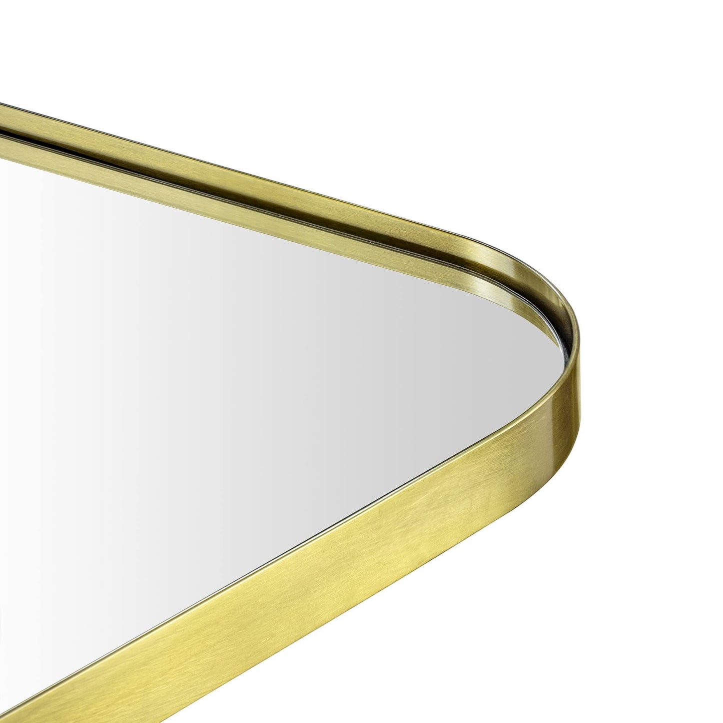 Specchi da parete rotondi in metallo TEHOME, stile moderno di metà secolo