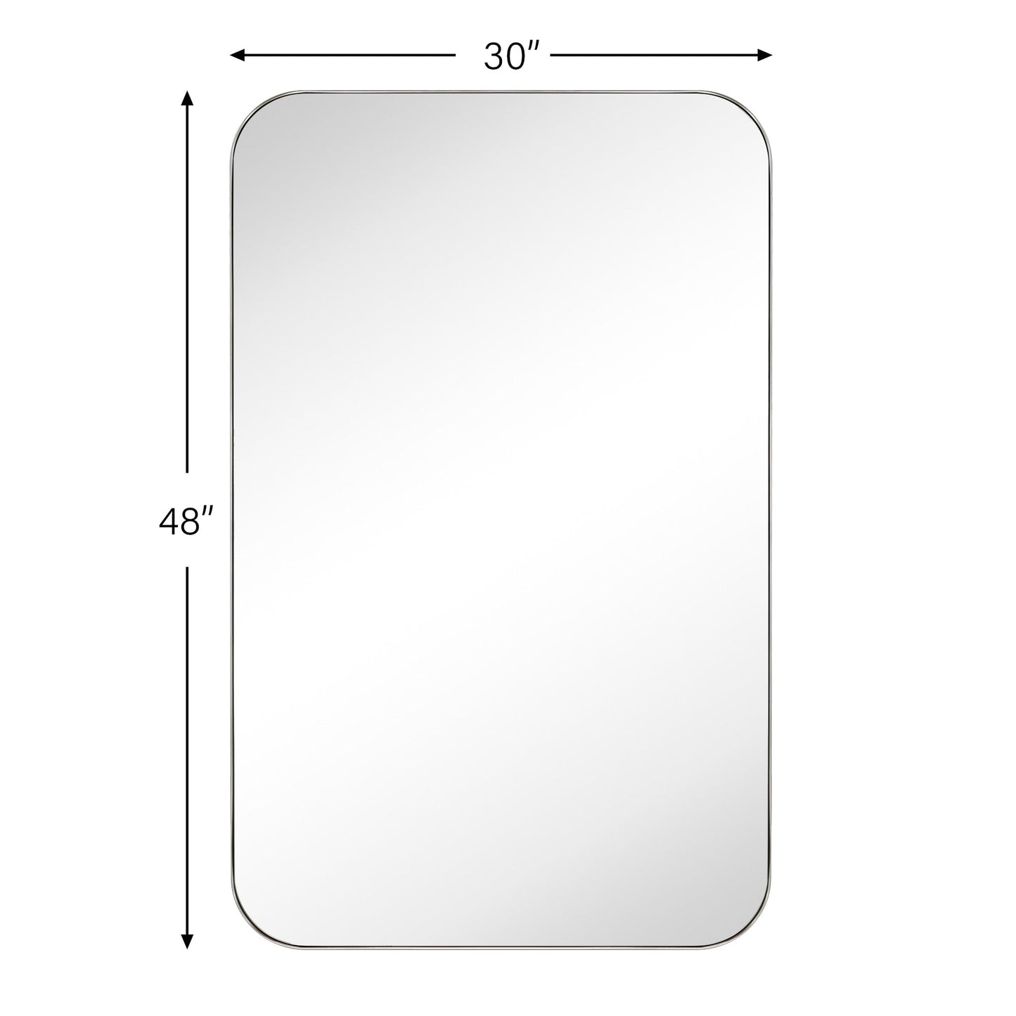 Specchi da parete rotondi in metallo TEHOME, stile moderno di metà secolo