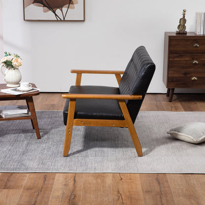 Divano a due posti imbottito in stile moderno di metà secolo, divano a due posti imbottito