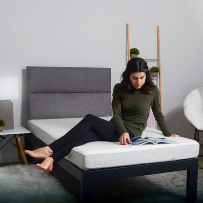 Materasso in memory foam Milliard da 5 pollici - per la sostituzione di un letto a castello, divano letto, letto estraibile o letto pieghevole (singolo)