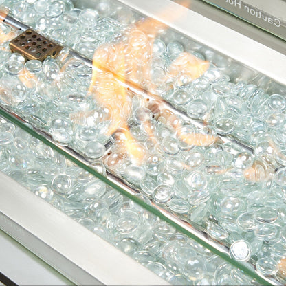 Set di bracieri da esterno Milo Espresso Sunbrella da 7 pezzi