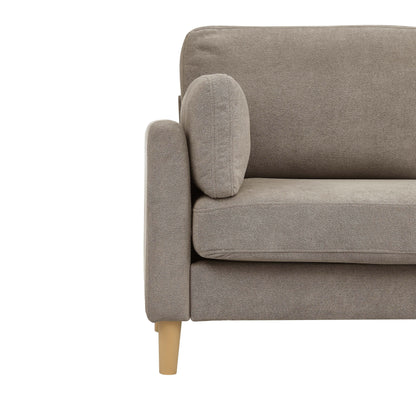 Divano imbottito minimalista - 2 posti - 30,5 P x 66 L x 35 A