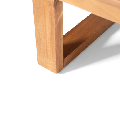 Set di divani componibili Mirabelle in acacia da 4 pezzi di Christopher Knight Home