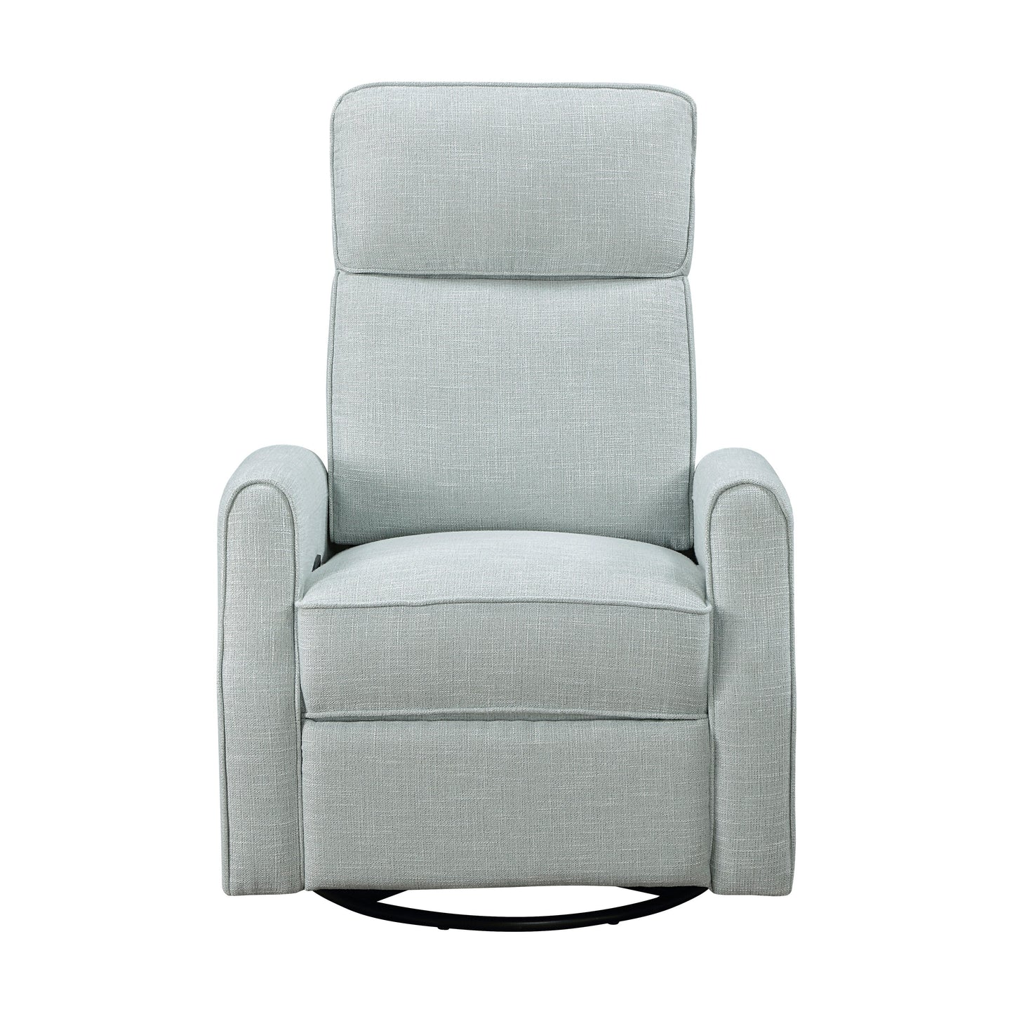 Poltrona reclinabile manuale girevole in tessuto Miralina