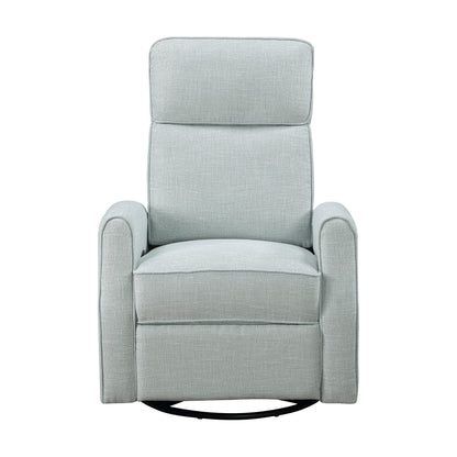 Poltrona reclinabile manuale girevole in tessuto Miralina