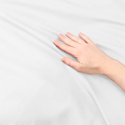 Set copripiumino in percalle di cotone di qualità superiore a 300 fili