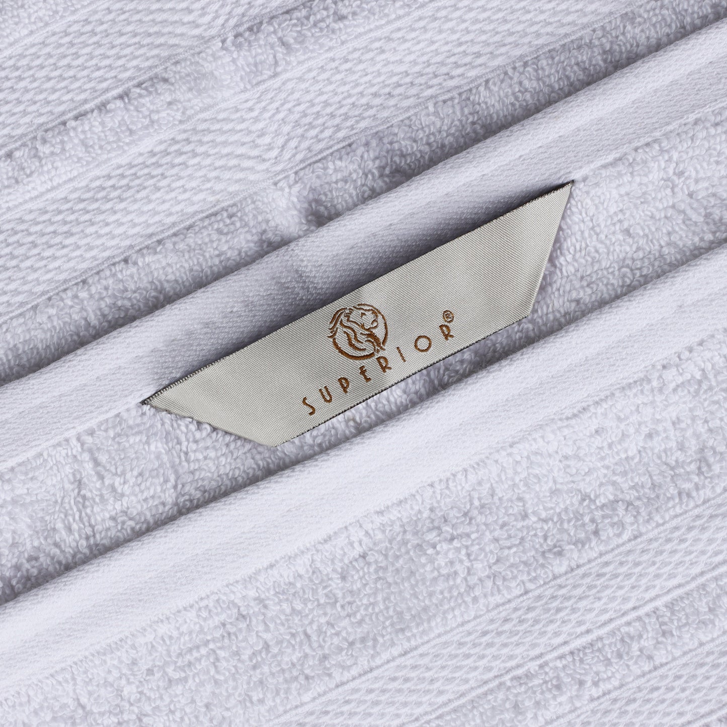 Set di 6 asciugamani in cotone di qualità superiore ad asciugatura rapida e altamente assorbenti