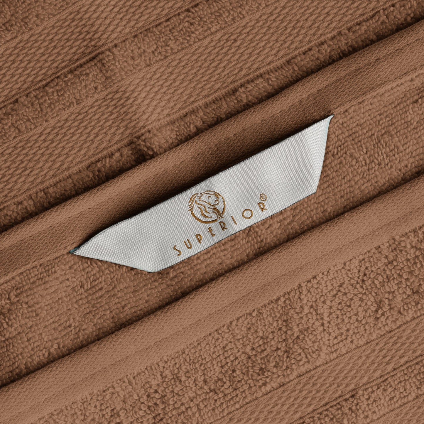 Set di 6 asciugamani in cotone di qualità superiore ad asciugatura rapida e altamente assorbenti