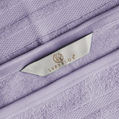 Set di 6 asciugamani in cotone di qualità superiore ad asciugatura rapida e altamente assorbenti