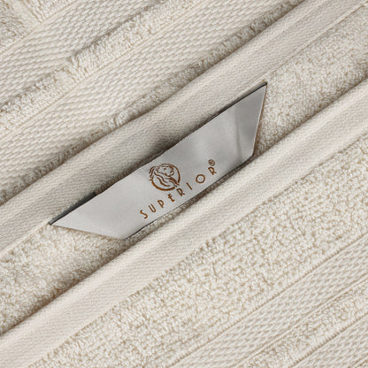 Set di 6 asciugamani in cotone di qualità superiore ad asciugatura rapida e altamente assorbenti