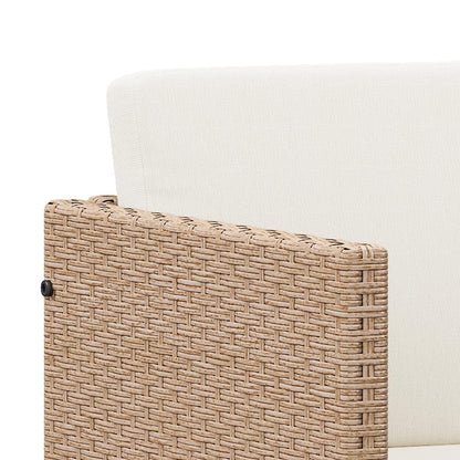 Set da bar in vimini per mobili da esterno Moasis da 5 pezzi - 5 pezzi