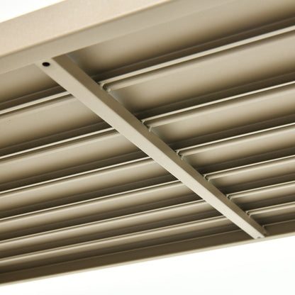 Set da bar in vimini e rattan Moasis da 5 pezzi, mobili da pranzo per patio con portabicchieri e 4 sgabelli da bar imbottiti