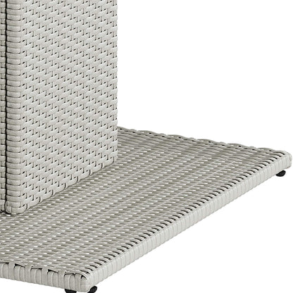 Set da bar per patio in vimini Moasis da 5 pezzi - 5 pezzi