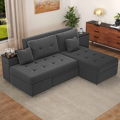 Divano letto multifunzionale 5 in 1 Moasis, divano moderno pieghevole