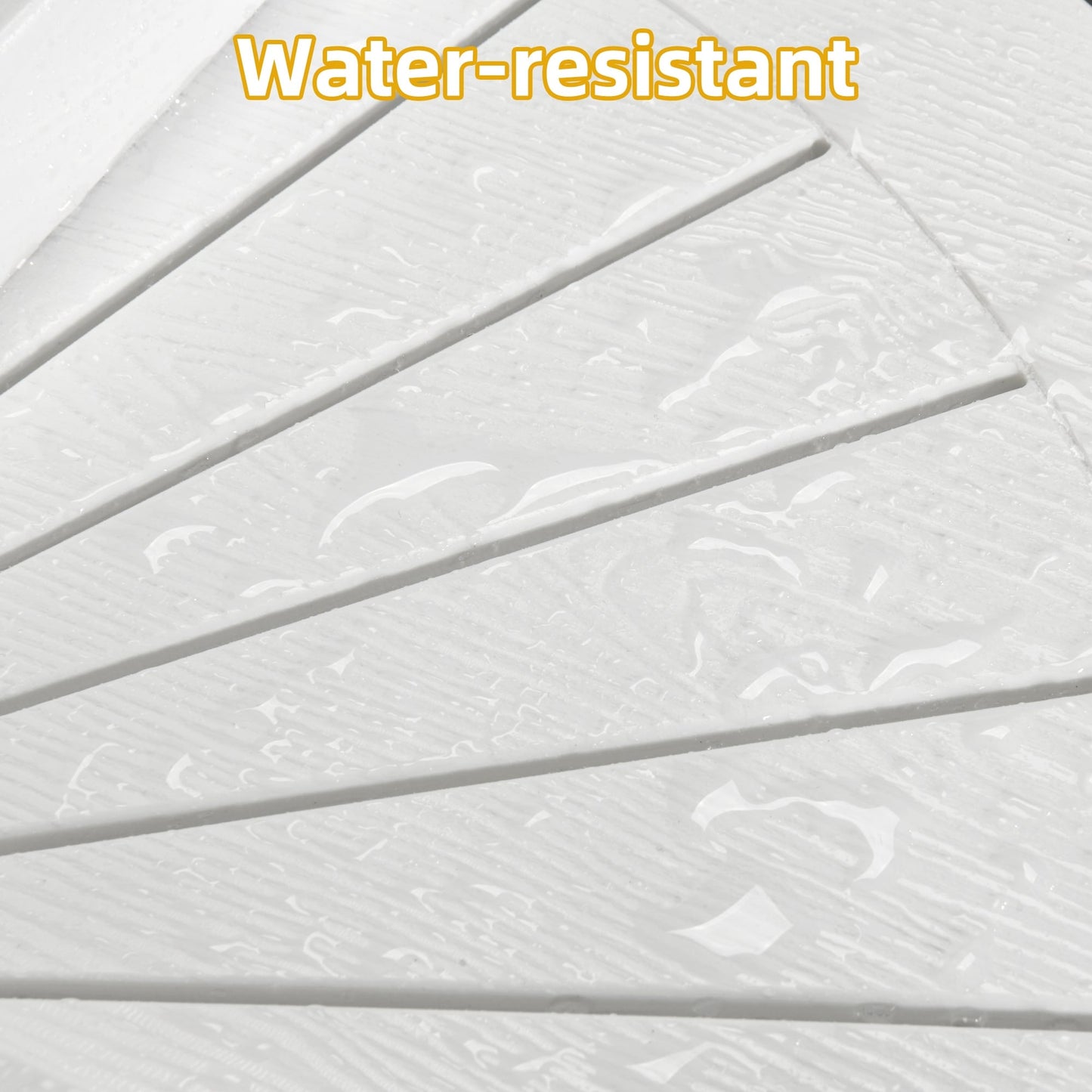 Moasis Bathroom Mensola angolare a 3 livelli, sgabello angolare, organizer per mensole in legno sintetico