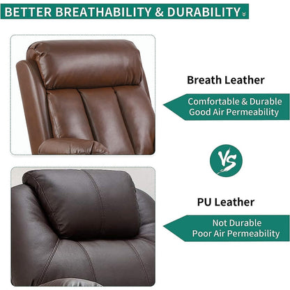 Poltrona reclinabile elettrica Moasis con massaggio termico