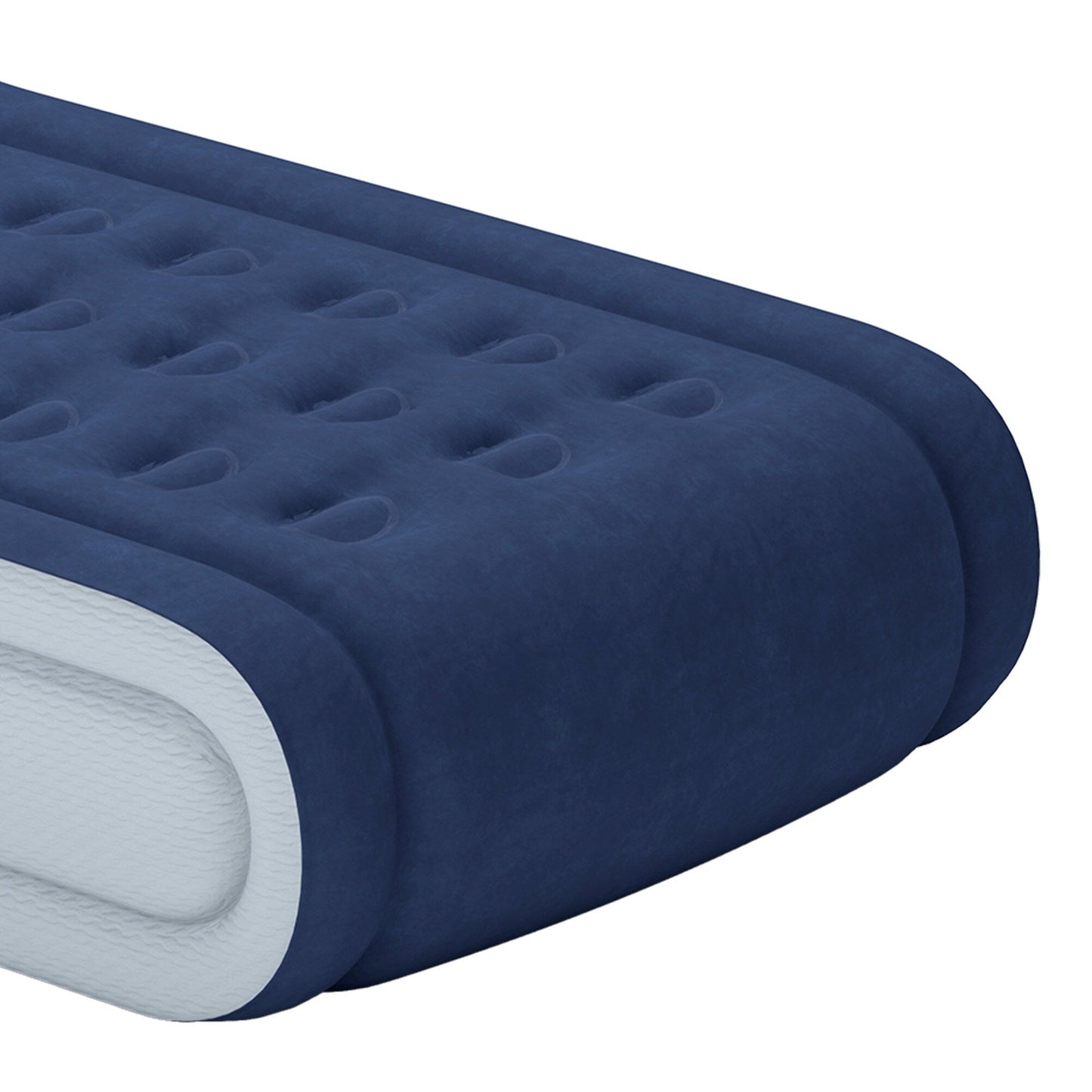 Materasso gonfiabile Moasis Queen da 17 pollici con cuscino integrato