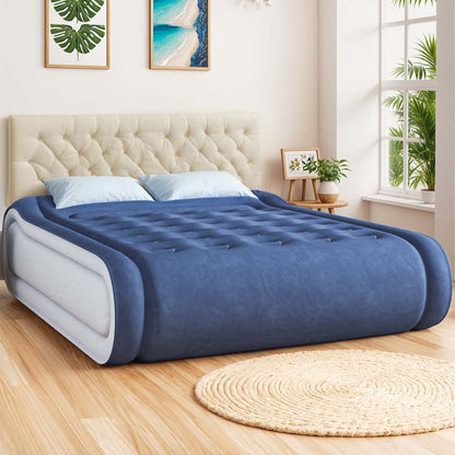 Materasso gonfiabile Moasis Queen da 17 pollici con cuscino integrato