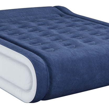 Materasso gonfiabile Moasis Queen da 17 pollici con cuscino integrato