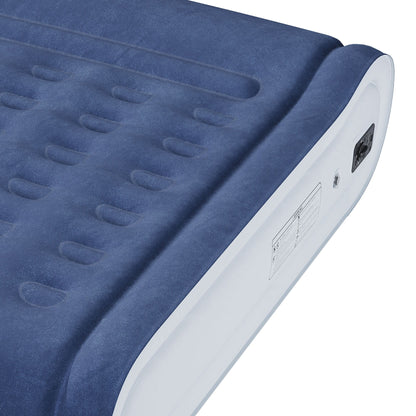 Materasso gonfiabile Moasis Queen da 17 pollici con cuscino integrato