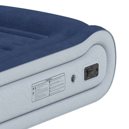 Materasso gonfiabile Moasis Queen da 17 pollici con cuscino integrato