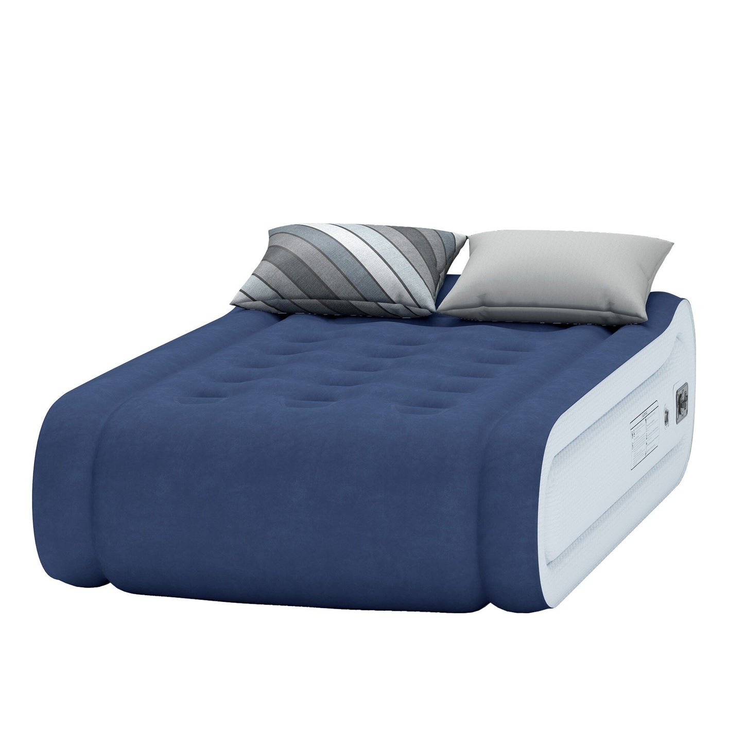 Materasso gonfiabile Moasis Queen da 17 pollici con cuscino integrato