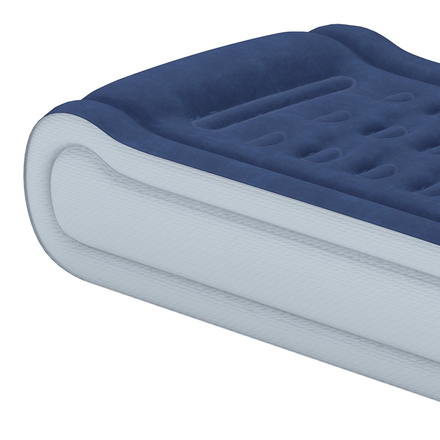 Materasso gonfiabile Moasis Queen da 17 pollici con cuscino integrato