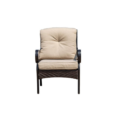 Set di divani durevoli da giardino Moda Steel per la combinazione gratuita del cliente