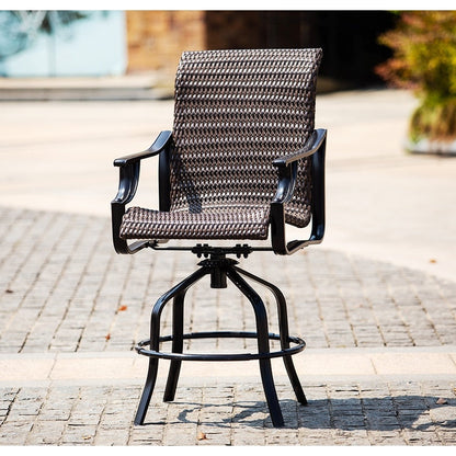 Set di divani durevoli da giardino Moda Steel per la combinazione gratuita del cliente