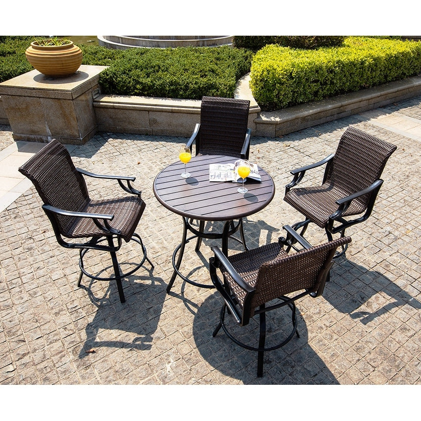 Set di divani durevoli da giardino Moda Steel per la combinazione gratuita del cliente
