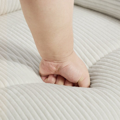 Poltrona reclinabile manuale moderna in cotone/velluto a coste da 36'' di larghezza