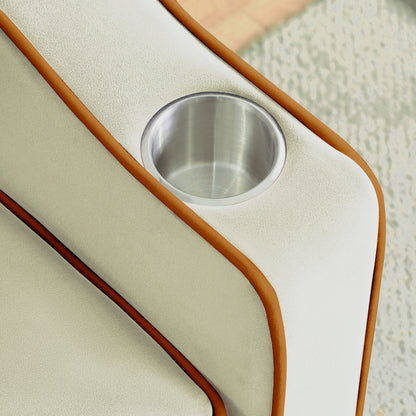 Divano letto singolo convertibile 3 in 1 moderno da 70,86 pollici con schienale regolabile e porta di ricarica USB per soggiorno