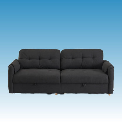 Divano moderno in tessuto Teddy da 79,5 pollici con morbida imbottitura in spugna, perfetto per il soggiorno o l'ufficio