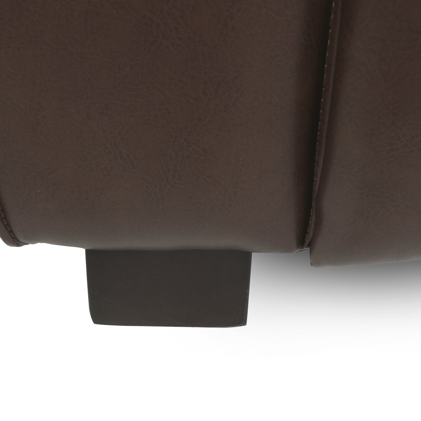 Divano moderno Tuxedo Arms 80.25 a 3 posti con gambe in legno di betulla per soggiorno