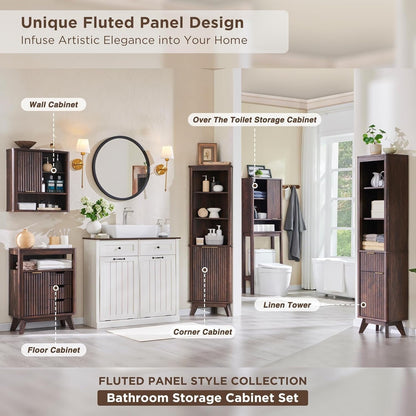 Mobiletto da parete moderno per bagno, armadietto per medicinali, organizer da parete