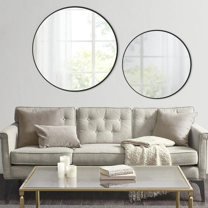 Specchio da toeletta rotondo da parete per bagno moderno