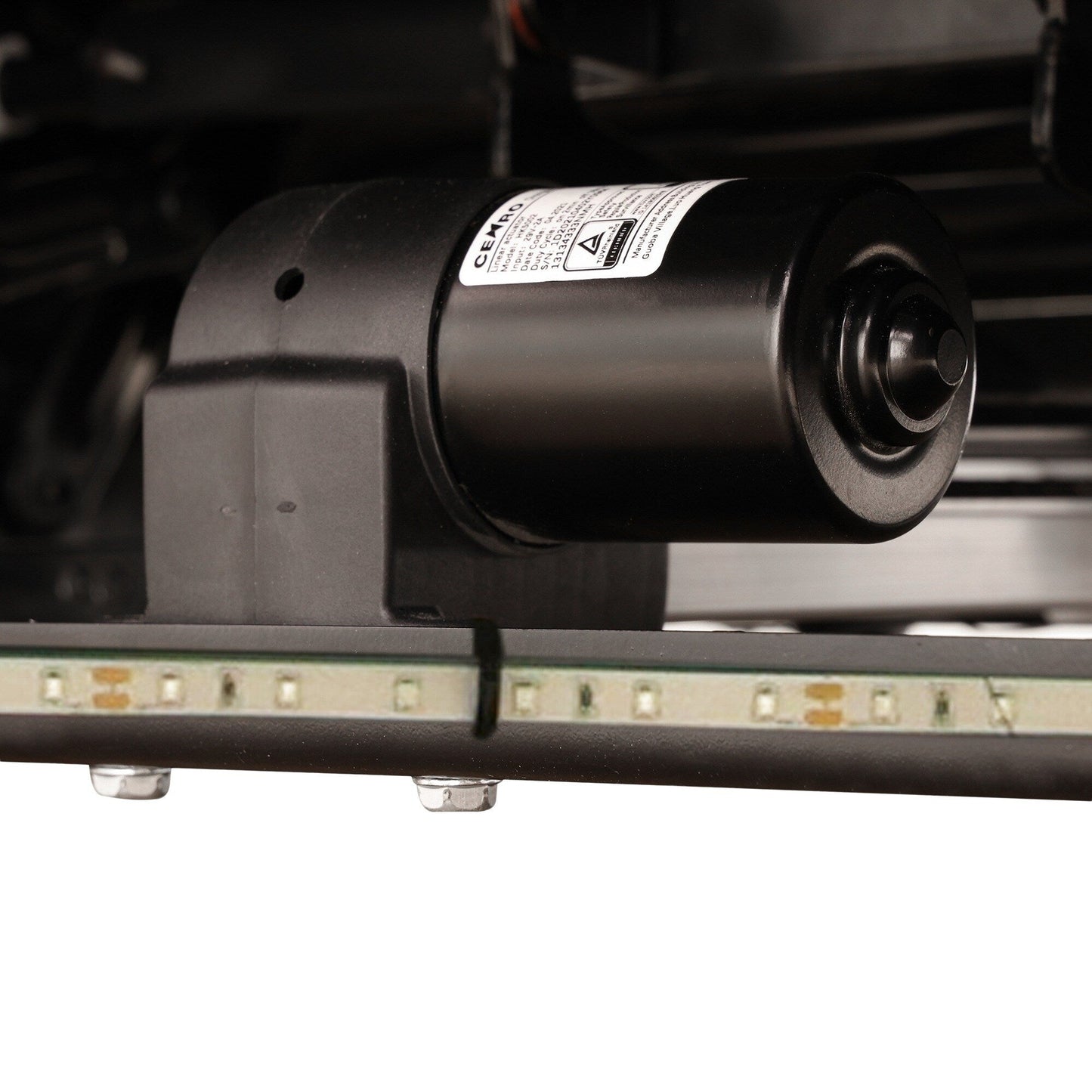 Poltrona reclinabile moderna in pelle traspirante con illuminazione ambientale e LED alimentato tramite USB