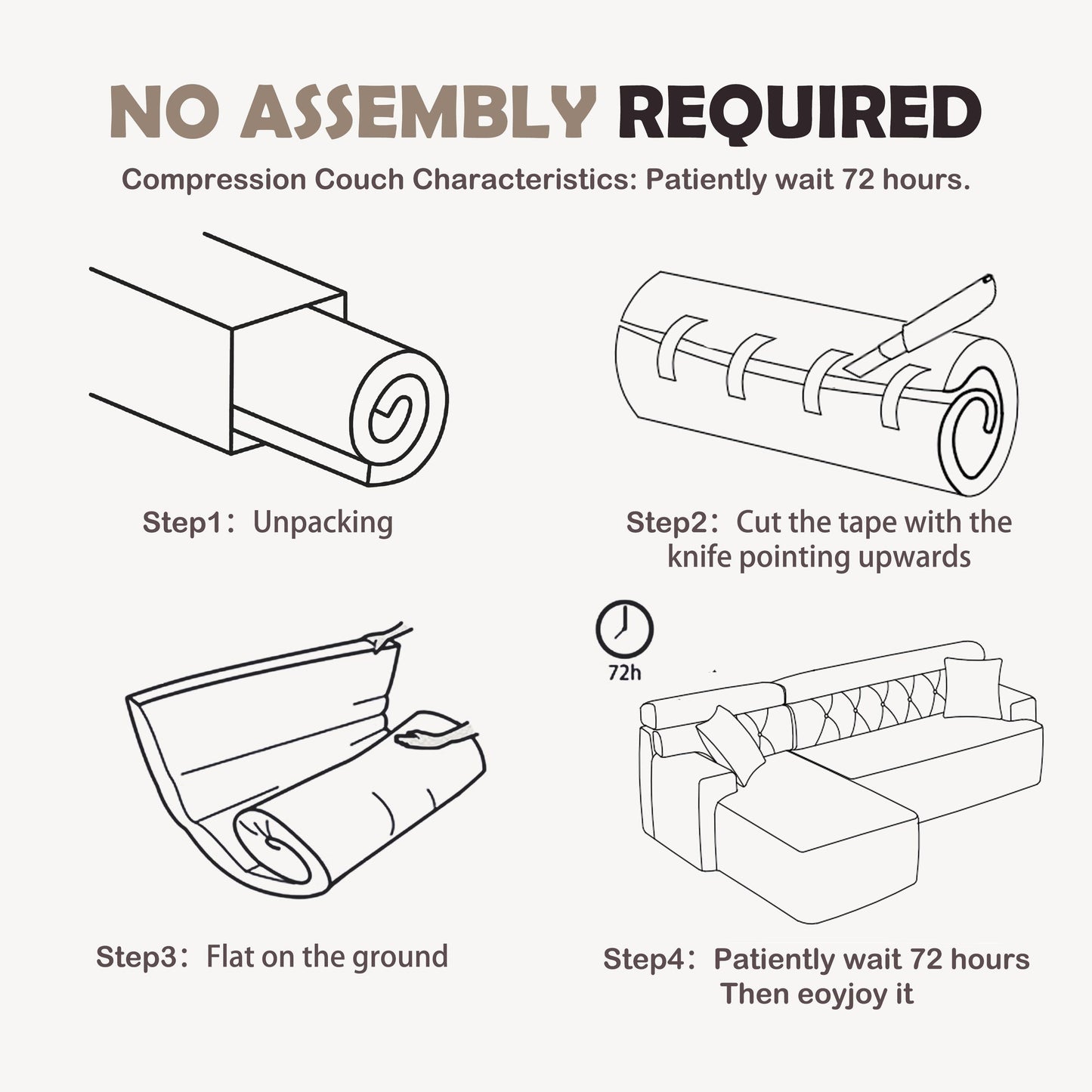 Divano componibile modulare moderno a 4 posti a forma di L in ciniglia con 2 cuscini per il soggiorno dell'appartamento