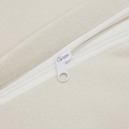 Divano moderno modulare a 3 posti senza braccioli in ciniglia