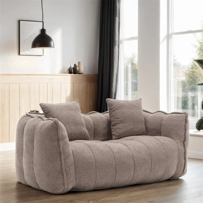 Divano reclinabile moderno in ciniglia con schiuma ad alta resilienza